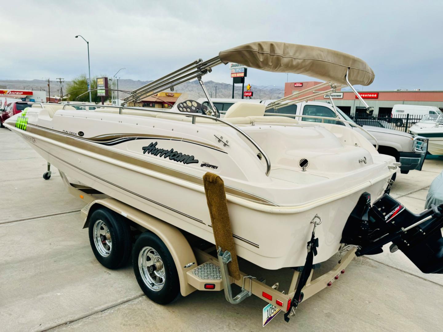 2002 White Hurricane 201 , located at 2190 Hwy 95, Bullhead City, AZ, 86442, (928) 704-0060, 0.000000, 0.000000 - 2001 Hurricane boat model 201. Super clean. On consignment. great hul. runs great . just serviced. 20 ft . 5.0 mercruiser mp engine . 418 hours on boat. Lake ready. clean interior. $15777 or best offer . on consignment. - Photo#0